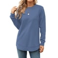 thumbnail image 2 of OutfitShow Sweatshirts for Women Casual Long Sleeve Crewneck Shirts Tunic Tops,Sizes S-3XL, 2 of 8