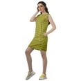 thumbnail image 4 of Moomaya Sleeveless  Shift Dress Back Slit Scoop Neck Plus Size Summer Dresses, 4 of 4