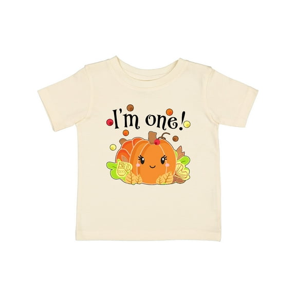 Inktastic I'm One Pumpkin Birthday Autumn Boys or Girls Baby T-Shirt