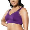thumbnail image 3 of PARFAIT Women's Dalis Wire Free Bralette - Amethyst - 34D, 3 of 6
