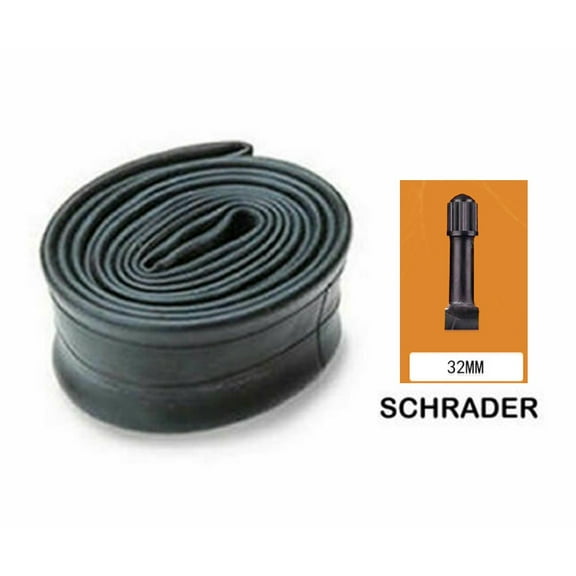 Tire Inner Tube 26x1.75/2.125 Inch 32/48mm AV/FV Accessories 220g Bicycle Bike Black Part Presta-Schrader Valve