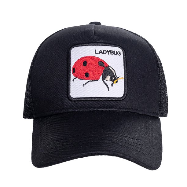 Men's Net Hat Unisex Outdoor Printing Animal Farm Truck Driver Baseball Cap Four Seasons Adjustable Beast Toucan Dad HatOne Size Gao Jinjia LED