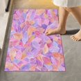 thumbnail image 3 of Rectangle Bath Rugs Plush Bathroom Carpet Mat Non Slip Bathroom Mats Small Colors Shapes, 3 of 5