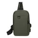 thumbnail image 2 of Bolso de pecho para hombre, bandolera, versátil, informal, pequeño, multifuncional, para correr, deportes, bolso de pecho, almacenamiento, 2 of 3