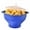 Blue, variant on Silicone Microwave Popcorn Popper, Collapsible Bowl with Handles – Foldable Hot Air Popcorn Maker for Home, Dishwasher Safe