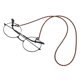 thumbnail image 5 of unbranded Para Gafas Deportiva Con Acabado En Cuero Marrón Resistente Y Textura Trenzada, 5 of 8