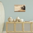 thumbnail image 3 of Stupell Industries Moody Beach View Landscape & Nature Painting Wrapped Canvas Art Print Wall Art, 24 x 16, 3 of 8