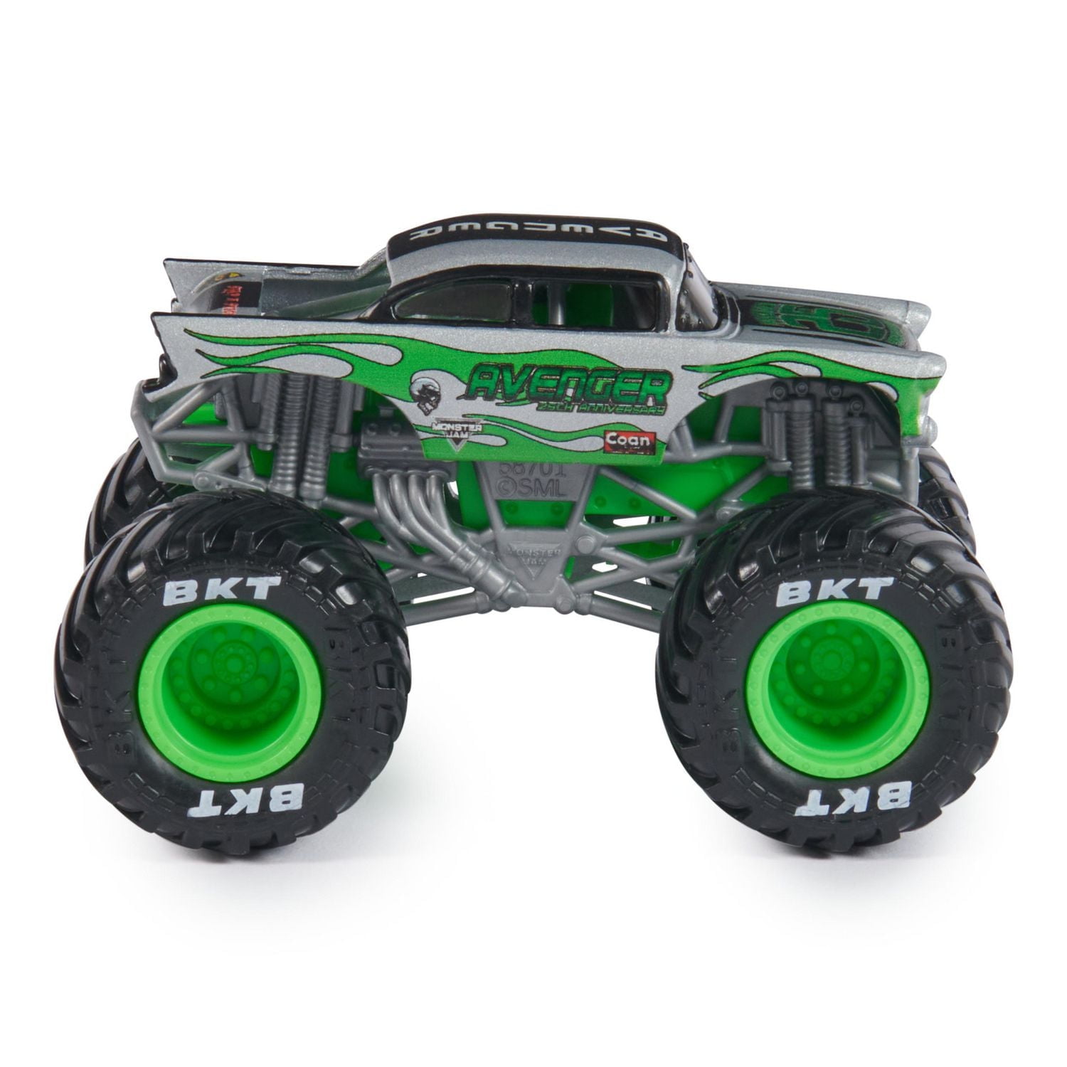 Monster Jam, Official Avenger Monster Truck, Die-Cast Vehicle, 1:64 Scale, Kids Toys for Boys Ages 3 and up