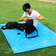thumbnail image 4 of UDIYO 1 Set Outdoor Pocket Blanket - Compact Picnic Blanket, Beach Blanket Waterproof Sandproof, Picnic Blankets Waterproof Foldable, Travel Picnic Blanket for Hiking, Festival Accessories, 4 of 8