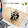 thumbnail image 3 of Stellar Panda Kawaii Soporte para teléfono de escritorio, compatible con teléfonos inteligentes y tabletas, lindo soporte para teléfono inteligente Panda (blanco), 3 of 4