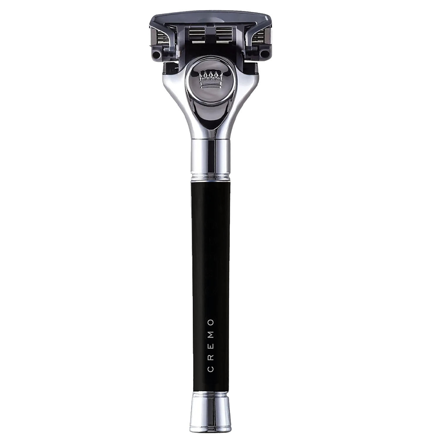 Cremo Heritage Black Shave Kit (Razor, Refills, Shave Cream & Balm)
