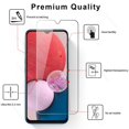 thumbnail image 3 of Vidrio protector para Samsung Galaxy A, 13, 23, 53, A03, A13, A23, A33, A53, A73, M13, M23, M33, M53, 5G, película protectora de pantalla de cubierta completa, 2 piezas, 3 of 3
