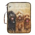 thumbnail image 2 of Haosy Accordion File Organizer Zipper Binder 500 Sheet 6-Tab Expanding File Folder Multi-Pocket 1.2 Inch 3 Ring Happy Dogs in Wheat Field, 2 of 7