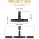 thumbnail image 2 of 100pcs Tee Connectors Irrigation System 1/4 Inch Barb Connector Drip Irrigation Tee Pipe - PVC Sprinkler Automatic Irrigation Watering System Tool Kit, 2 of 5