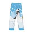 thumbnail image 5 of Xecao Collie in Bathtub Men's Straight Lounge Pajama Pants: The Ultimate in Comfortable Sleepwear, 5 of 9
