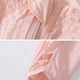 thumbnail image 6 of WQNVRNR Kids Sun Protection Jacket- Casual Lightweight Spring Summer Zip Up Athletic Tops for Girls Pink Size 6, 6 of 7