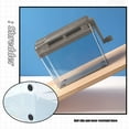 thumbnail image 7 of Mini Hand Shredder Portable Paper Shredder Manual Shredder Documents Paper Cutting Tool Home Office Desktop Stationery Christmas Birthday Gift, 7 of 7