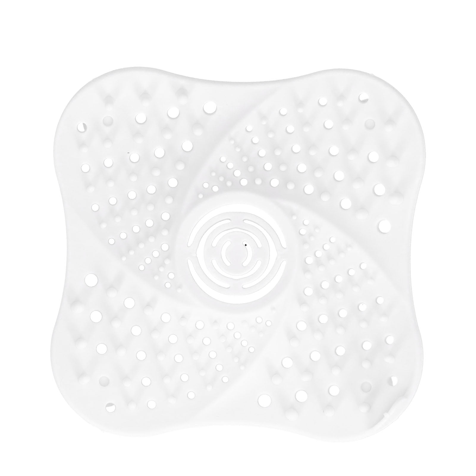 Shower Drain Cover, TPR Silicone Resin Drain Hair Catcher Sink Handle