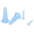 thumbnail image 3 of Dispositif de Ventouses, 4 Pcs Ventouses de Massage en Silicone pour Usage Domestique, 3 of 8