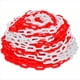 thumbnail image 2 of Cadena de señal de cadena de advertencia de plástico roja y blanca, 10 m, 2 of 5