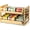 For 24 cans with rolling filling design, variant on PrimeCook Shop Rolling Bamboo Can Organizer Rack, Stackable Can Storage | Double-Layer Can Storage for Pantry, Canned Goods Holder Dispenser For Countertop Kitchen Cabinet or Pantry Shelf