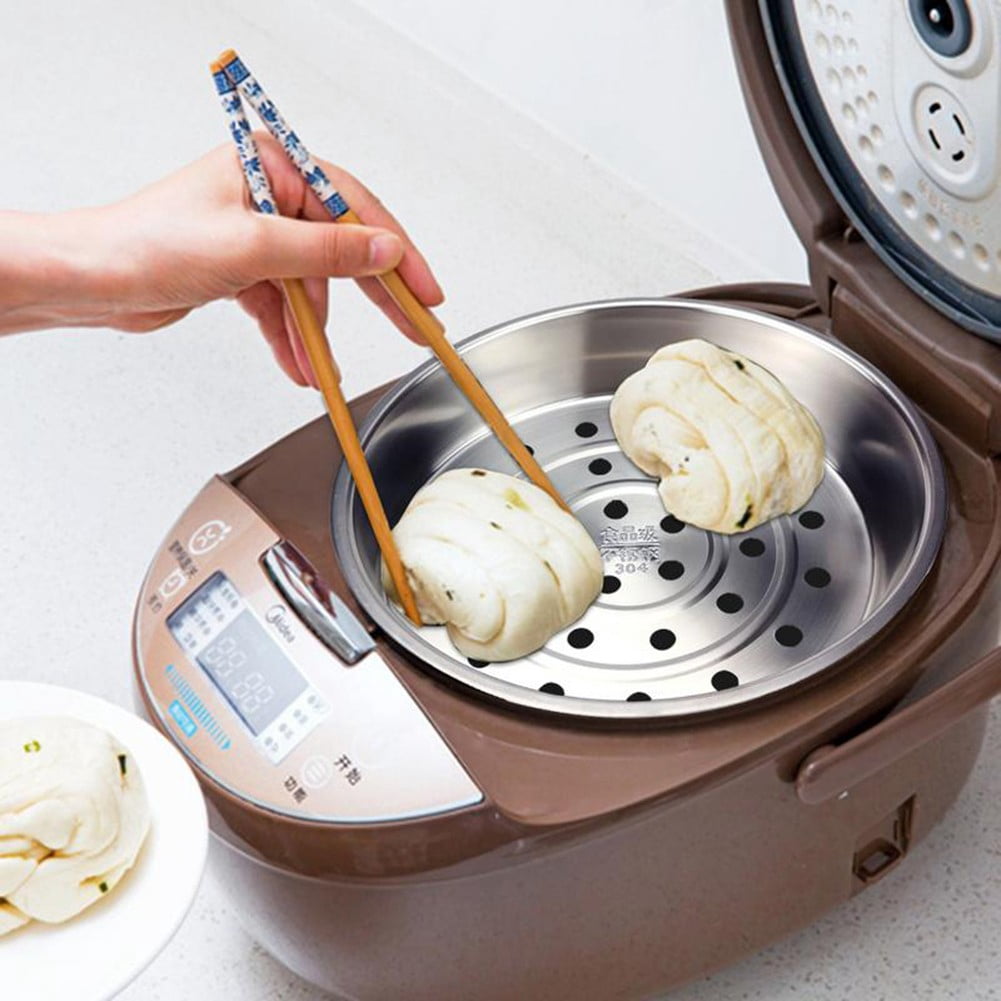 304 Stainless Steel Rice Cooker Steamer Basket Thickened And Deepened
