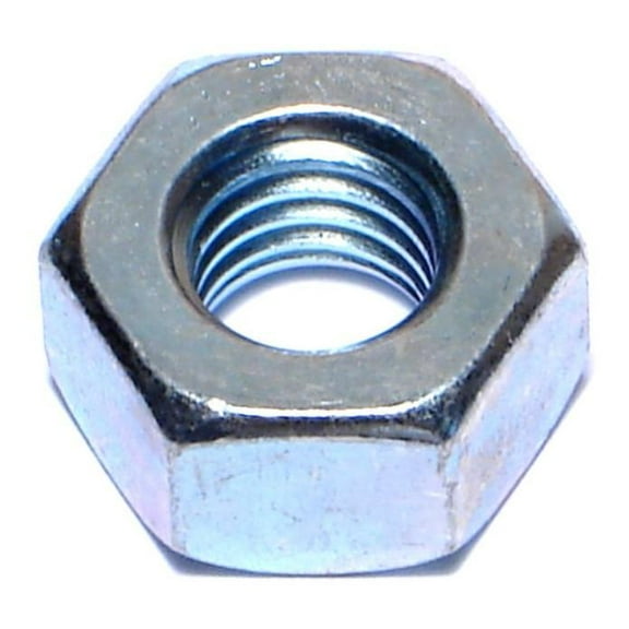 7/16"-14 Zinc Plated Grade 2 Steel Coarse Thread Heavy Hex Nuts HNS-221