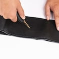 thumbnail image 5 of Universal 15" Car Steering Wheel Black Leather Cover DIY Size M Trunk Boat, 5 of 5