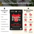 thumbnail image 4 of Kettle and Fire Classic Beef Bone Broth, Keto, Paleo, and Whole 30 Approved, Gluten Free, High in Protein and Collagen (6 Pack), 4 of 5