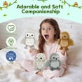 thumbnail image 2 of Tezituor 4Pack Owl Stuffed Animal Bulk Stuffed Animals 7.8'' Owl Plush, 2 of 7