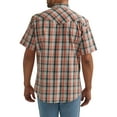 thumbnail image 3 of Wrangler Men's Short Sleeve Western Shirt, Size S-5XL, 3 of 4