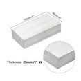 thumbnail image 2 of Unique Bargains Square Aluminum Flat Bar, 1 Pack 1' Thickness 2' Width 4' Length, 2 of 5