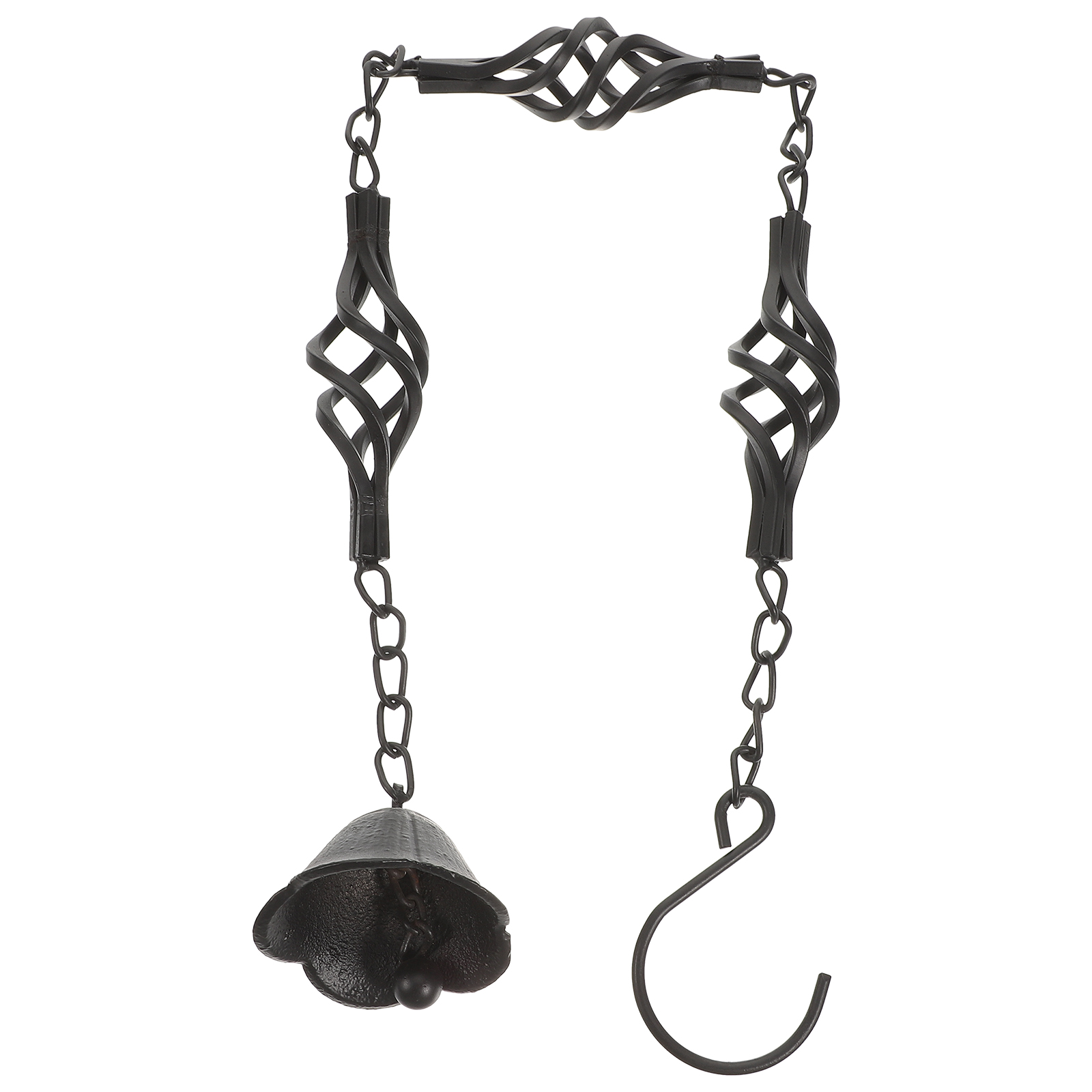 BALAHAPY 1Pack Iron Windchime Rustic Design For Garden And Patio Decorative Wind Chimes 65X2.3X2.3in