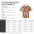 thumbnail image 6 of Lsque Cute Cat Paw pattern Hawaiian Shirt for Men, Unisex Summer Beach Casual Short Sleeve Button Down Shirts-3X-Large, 6 of 9