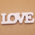 thumbnail image 4 of Shisuyan Block Letters For Decor Desktop Adornment Wooden Texture Letters White 1 Piece, 4 of 8