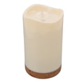 thumbnail image 1 of Difusor De Velas Sin Llama, 130 Ml LED Que Cambia De Color Difusores De Aceites Esenciales Humidificador De Niebla Con Luz De Efecto De Llama De Vela Y 4 Temporizadores, 1 of 7