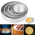 thumbnail image 3 of 4 Inch Cake Mold Aluminium Alloy  DIY Cakes Pastry Mould Baking Tin Pan Kitchen Tool, 3 of 5