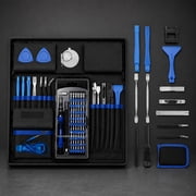 Professional Computer Repair Tool Kit, Precision Screwdriver Set with 56 Bits, Magnetic Screwdriver Set for Laptop, PC, MacBook, Tablet, iPhone, PS4, Electronics