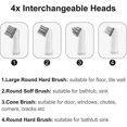 thumbnail image 4 of Electric Cleaning Brush With 4in1 Multiple Brush Heads,cordless Motorized Brush, 4 of 5