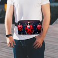 thumbnail image 7 of Coccinella septempunctata Lightweight Adjustable Sling Bag Waist Pack Fanny Bag with Extension Strap Unisex, 7 of 7