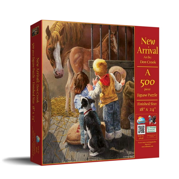 SUNSOUT INC - Nw Arrival - 500 pc Jigsaw Puzzle by Artist: Don Crook - Finished Size 18" x 24" - MPN# 36040