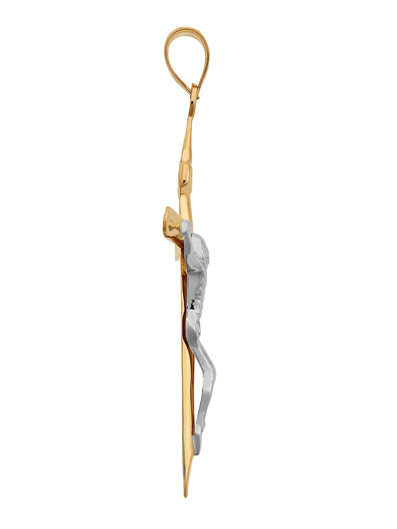 Brilliance Fine Jewelry 10kt Gold Crucifix Charm