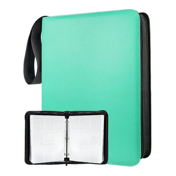 Compartimentos, 50 Páginas, 900 Ranuras para Tarjetas, Marcapáginas y Libro de Tarjetas