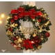 thumbnail image 1 of Corona de decoración navideña nueva corona navideña Artificial adorno navideño adornos navidenos, 1 of 4