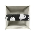 thumbnail image 3 of Renewold Ghosts Boo Tissue Box Cover for Bathroom Car Bedroom Office,Halloween Holiday Decoration PU Leather Napkin Tissues Organizer Tissue Case Accessories, 3 of 5