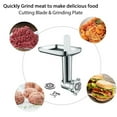 thumbnail image 3 of Accesorio de Moldeadora de Carne y Comida de Metal para Mezcladoras de Pie KitchenAid, 3 of 6