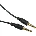 thumbnail image 2 of 12pzs 3.5mm M/M Cuerda Cable de Extension de Audio para Auricular Estereo con Control de Volumen Negro, 2 of 4