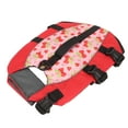 thumbnail image 1 of Dog Floatation Jacket, High Buoyancy Adjustable Tear  Dog Life Vest With Back Handle For Boating For Medium Pets S,M,L, 1 of 8