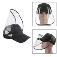 thumbnail image 3 of Outdoor Transparent Cap Full Face Protective Shield Hat Anti-Fog Windproof Dustproof, 3 of 10
