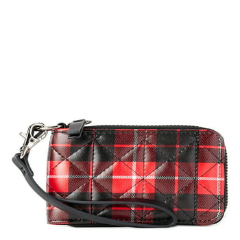 No Boundaries Women's Quilted Wallet Red